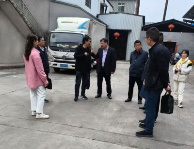 The Deputy Minister of the Municipal United Front Work Department and the Deputy Director of the District Market Supervision Administration visited our company to inspect and guide the work