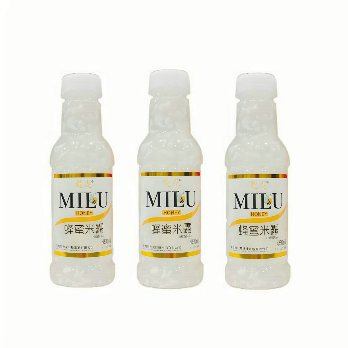 楚龙蜂蜜味米露450ML